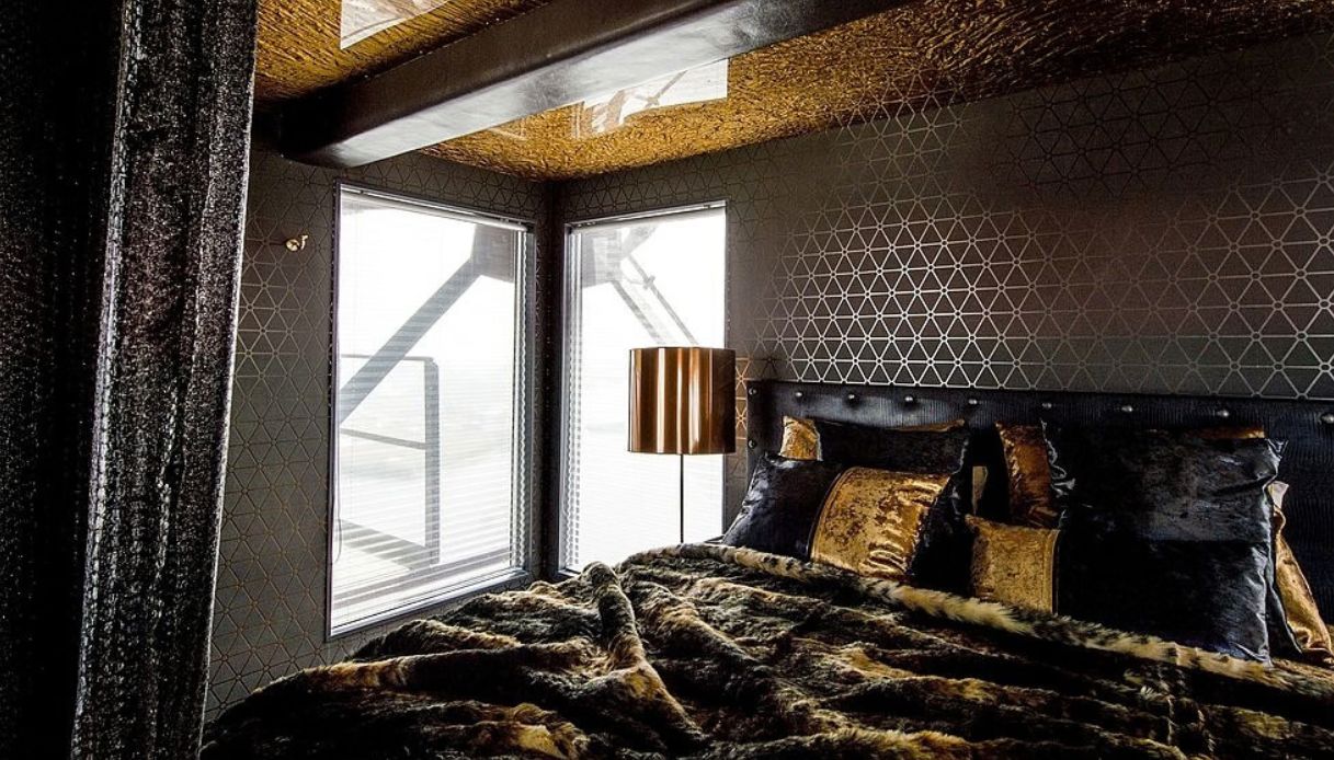 Lussuosa suite del Faralda Crane Hotel di Amsterdam