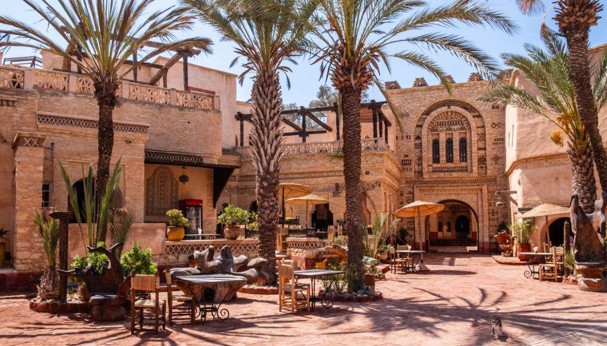 Cortile della medina ad Agadir