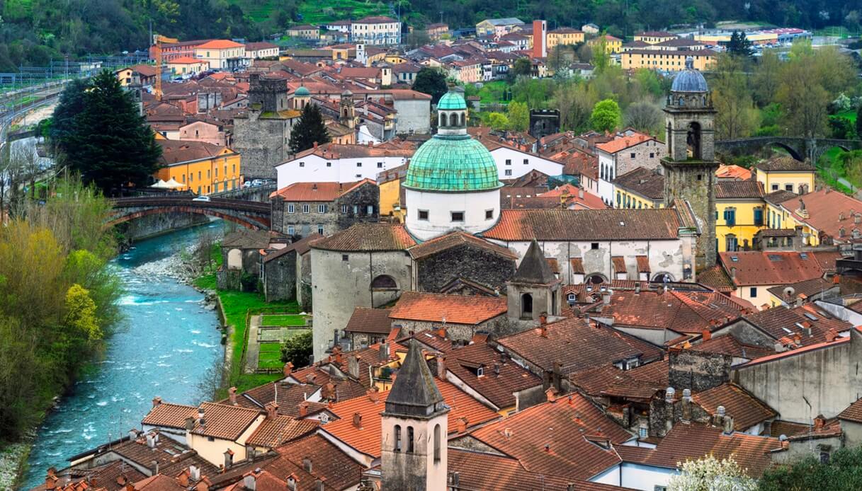 Pontremoli, in Lunigiana, lungo la Via Francigena