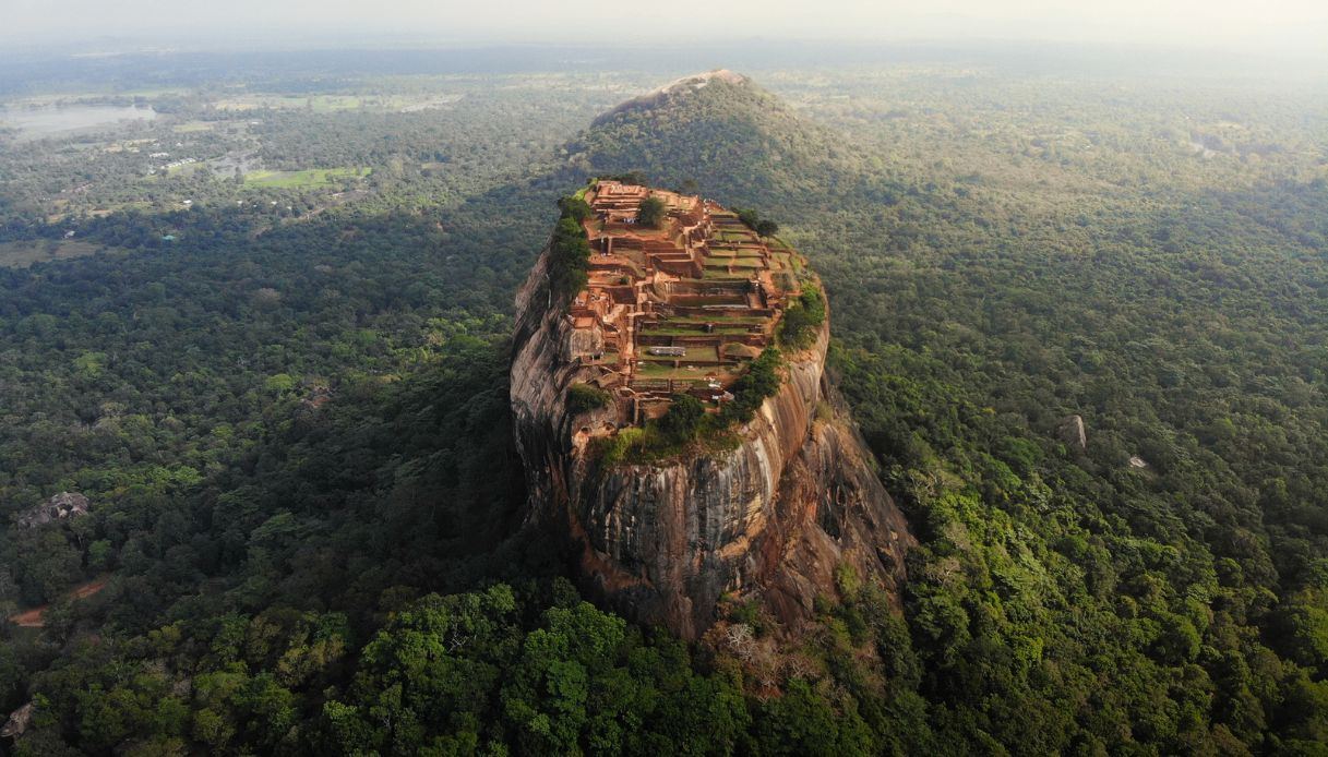 Rocca di Sigiriya in Sri Lanka