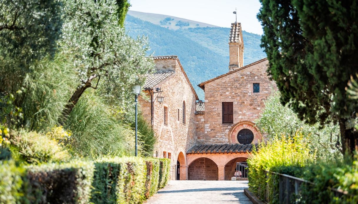 Assisi: le location del film "Sul cammino di Francesco - La vita di Biagio Conte" 